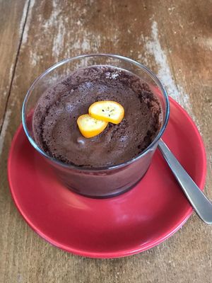 Chocolate mousse DELICIOUS  at Cafe Mutin in Geneva