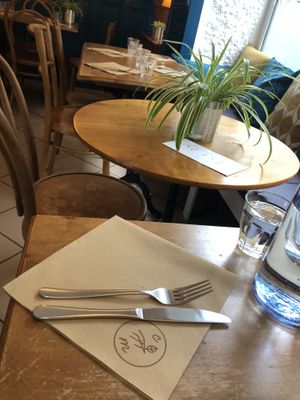 Inside  at Cafe Mutin in Geneva