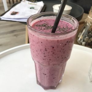 Beery Love Smoothie at Ausnahmsweise in Vienna