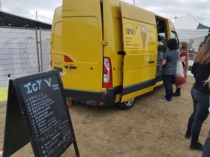 at Vegan Summerfest 2018 at Icy V - Food Truck in Wemmel
