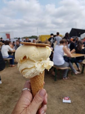 at Vegan Summerfest 2018 at Icy V - Food Truck in Wemmel