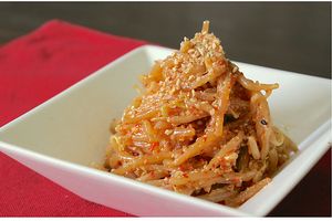 Spicy Namul at Matsuri in Osaka