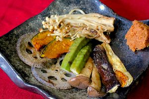 Grilled Vegetable combination!! at Matsuri in Osaka