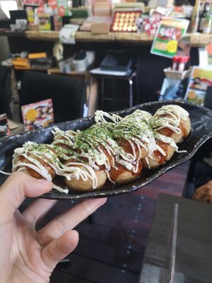 Vegan Takoyaki at Matsuri in Osaka