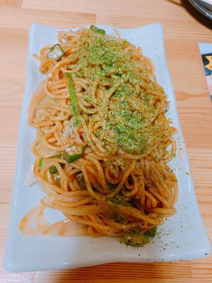 Yakisoba at Matsuri in Osaka