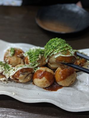 Takoyaki at Matsuri in Osaka