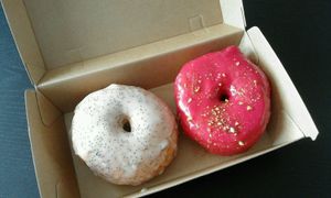 vegan donuts at Daddy Donut x Churros Cartel in The Hague