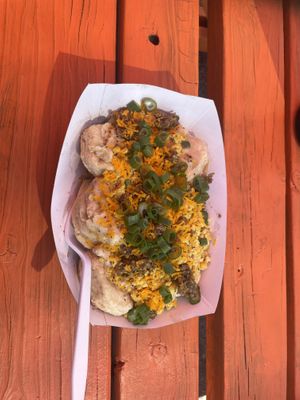 The Donna   at Biscuits + Groovy - Food Trailer Barton Springs in Austin