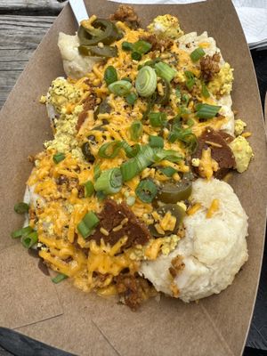 The Gloria  at Biscuits + Groovy - Food Trailer Barton Springs in Austin