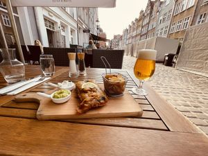 Amazing Vegan Fish & Chips! Thank you Alicja for great Polish hospitality😄coming back to go through the rest of your menu at Manna 68 in Gdansk