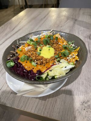 Bibimbap at Manna 68 in Gdansk