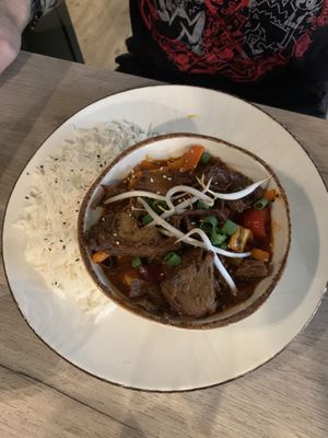 Vegan duck  at Manna 68 in Gdansk