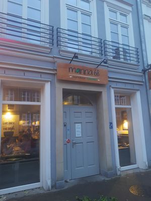 Outside at Manna 68 in Gdansk