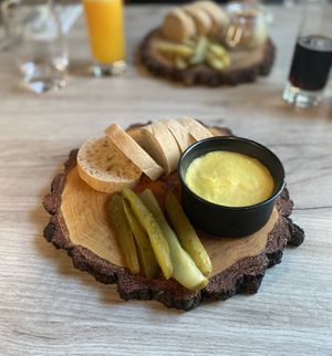 LENTIL & TRUFFLE FOIE GRAS  at Manna 68 in Gdansk