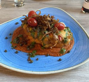 Cauliflower Steak  at Manna 68 in Gdansk