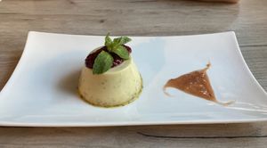 Pannacotta  at Manna 68 in Gdansk