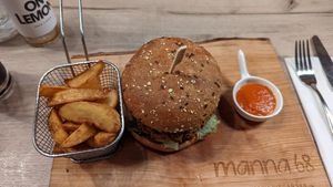 Bean Burger at Manna 68 in Gdansk