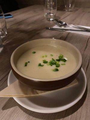 White soup at Manna 68 in Gdansk
