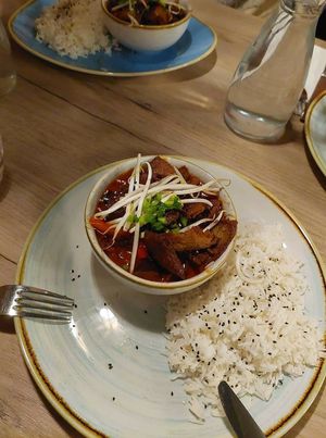 Vegan"Duck" at Manna 68 in Gdansk