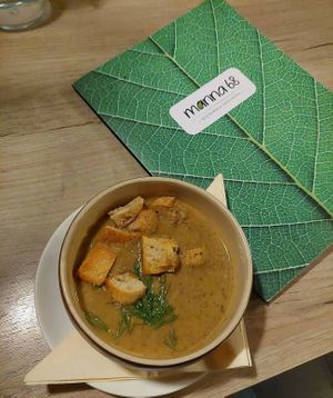 Cream of Porcini Mushrooms at Manna 68 in Gdansk