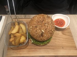 Burger   at Manna 68 in Gdansk