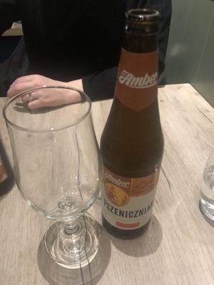 Wheat beer   at Manna 68 in Gdansk