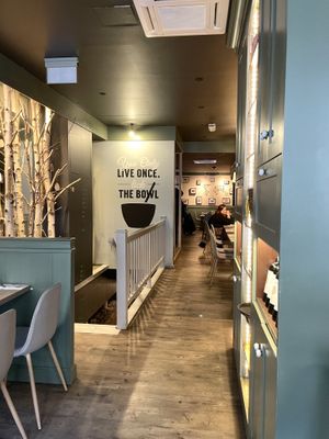 Indoor seating   at Manna 68 in Gdansk