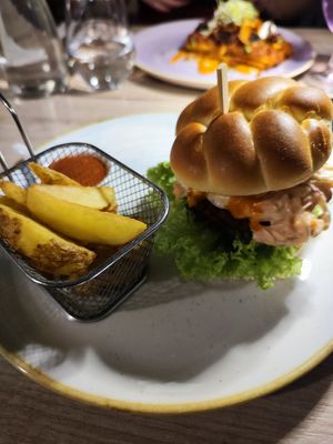 Holiday Burger at Manna 68 in Gdansk