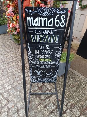 Exterior #Veganuary at Manna 68 in Gdansk