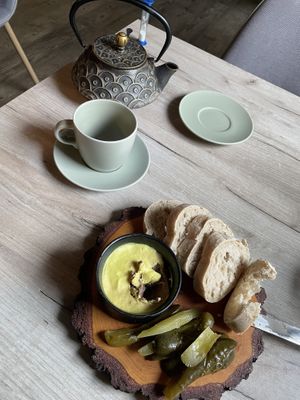 Vegan pate  at Manna 68 in Gdansk