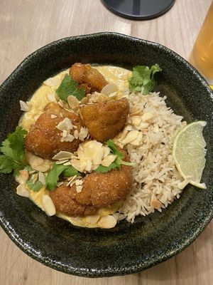 Cauliflower in saffron sauce   at Manna 68 in Gdansk