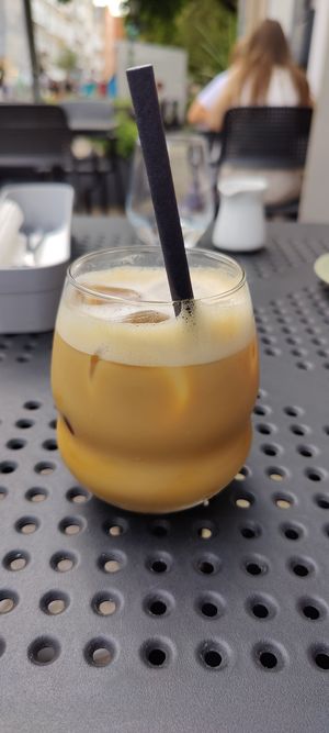 Iced cappuccino at Manna 68 in Gdansk