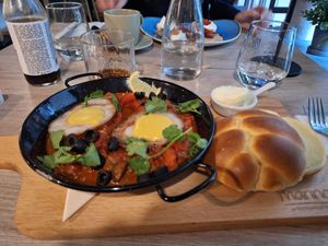 Shakshuka at Manna 68 in Gdansk