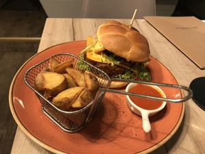 Burger  at Manna 68 in Gdansk