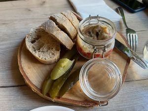 Bread & spread at Manna 68 in Gdansk
