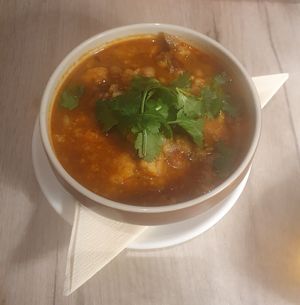 Soup of the day - vegetable at Manna 68 in Gdansk