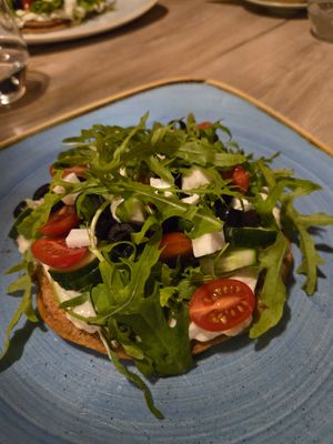 Greek Omelette at Manna 68 in Gdansk