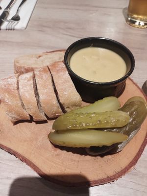 Foie gras, delicious! at Manna 68 in Gdansk