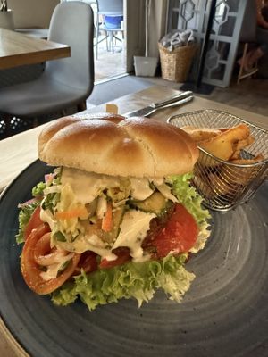 Burger  at Manna 68 in Gdansk