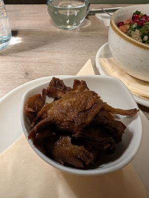 Fake duck at Manna 68 in Gdansk