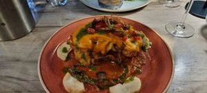 Cauliflower steak at Manna 68 in Gdansk