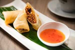 Thai Spring Rolls at Manna 68 in Gdansk