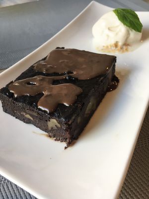 Brownie  at Manna 68 in Gdansk