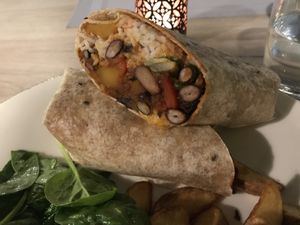 Burrito at Manna 68 in Gdansk