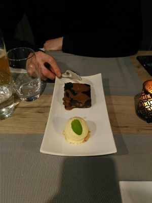 Brownie at Manna 68 in Gdansk
