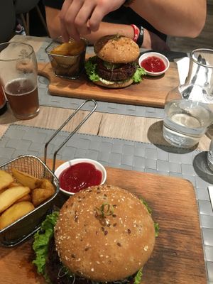 Burgery z fasoli  at Manna 68 in Gdansk