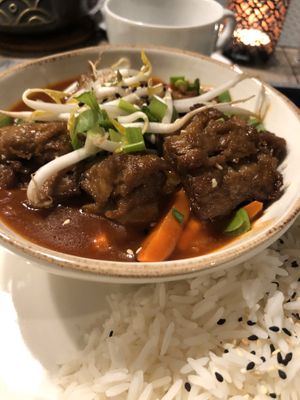 How is it possible ? Seitan duck  at Manna 68 in Gdansk