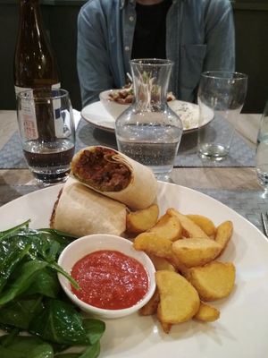 Burrito at Manna 68 in Gdansk