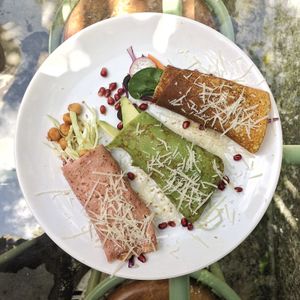 Multicolored Crepes at Openbox in Porto