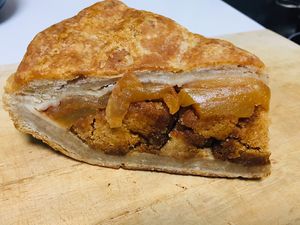 Takeout apple pie  at Eat More Greens in Tokyo